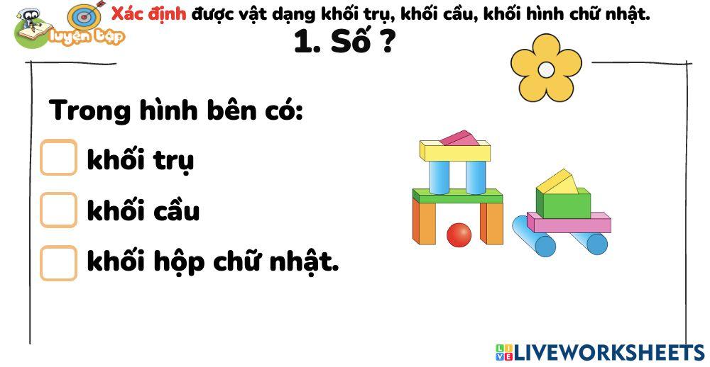 BT1 Luyện tập chung
