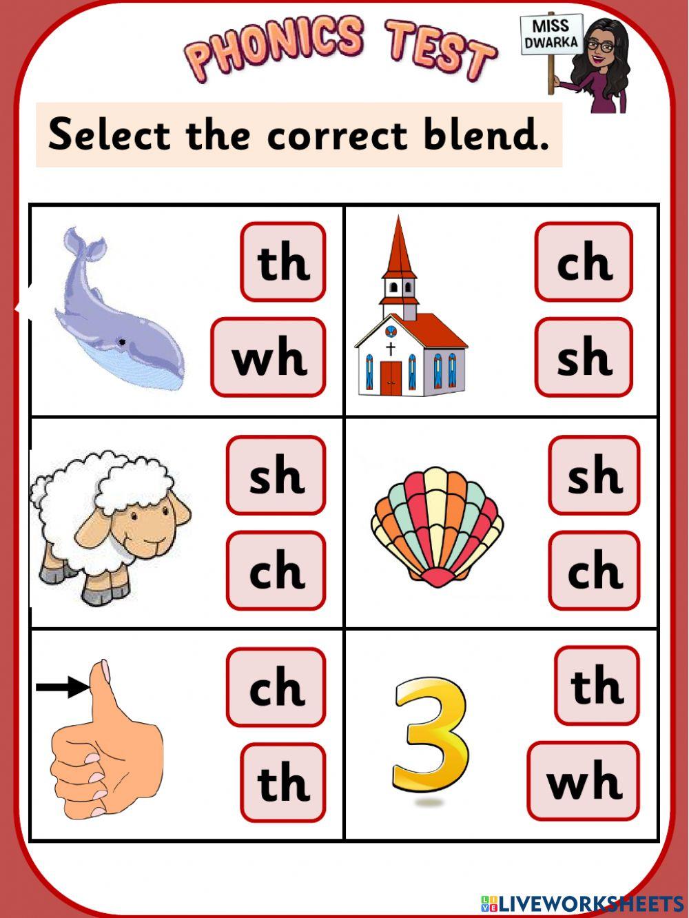 Phonics test