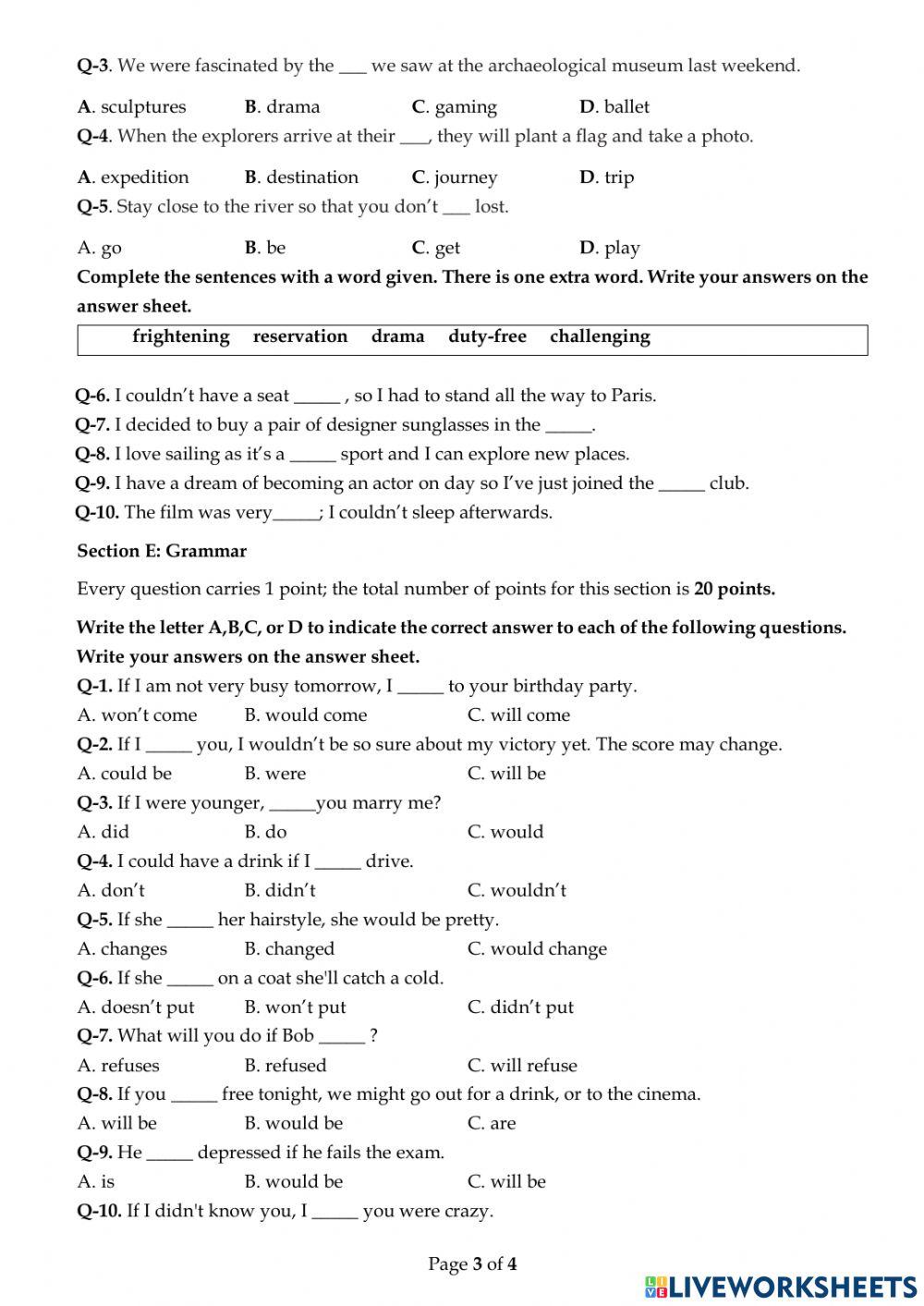 Midterm 2 - Practice Test 1