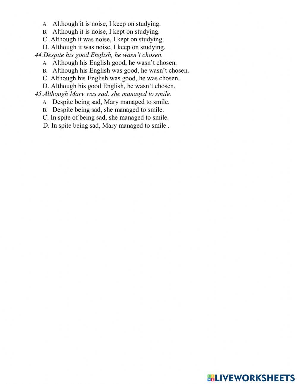 Review unit 8 english 7