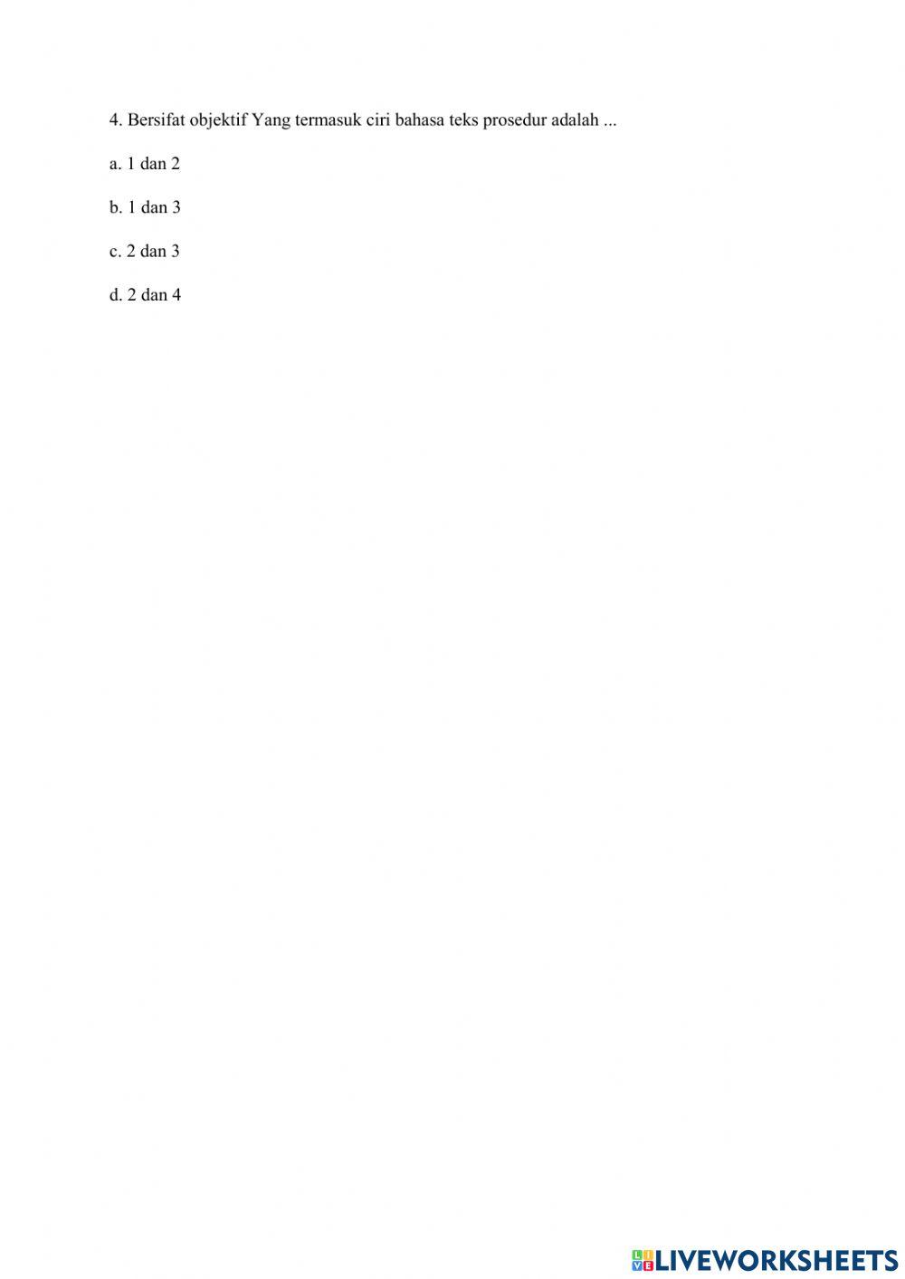 Latihan Soal Modul 3 Paket B