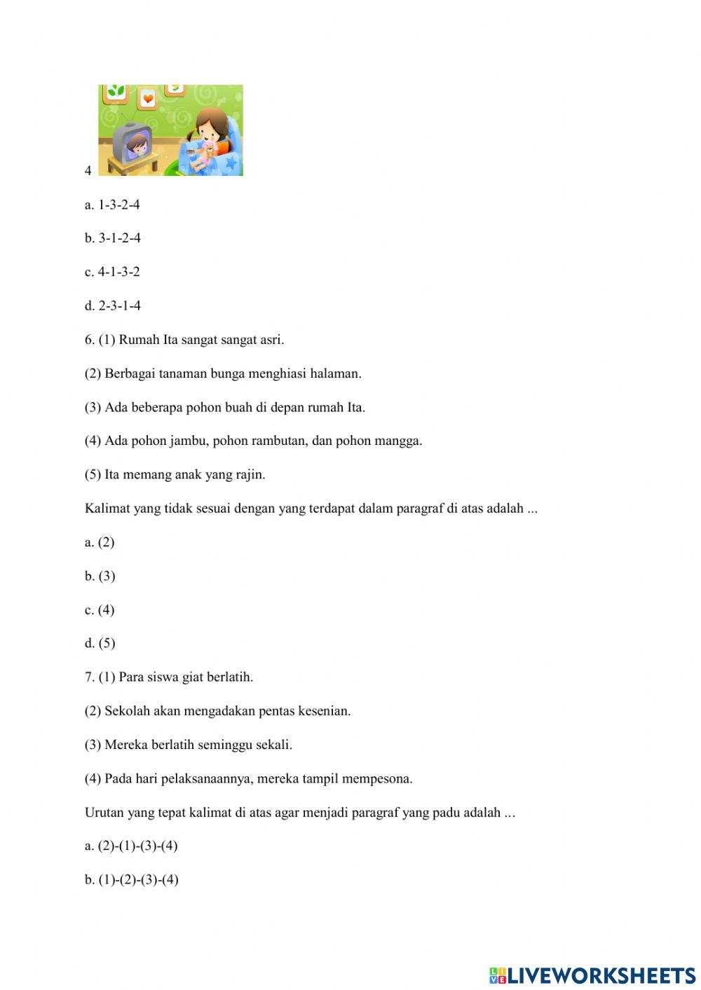 Latihan Soal Modul 1 Paket A