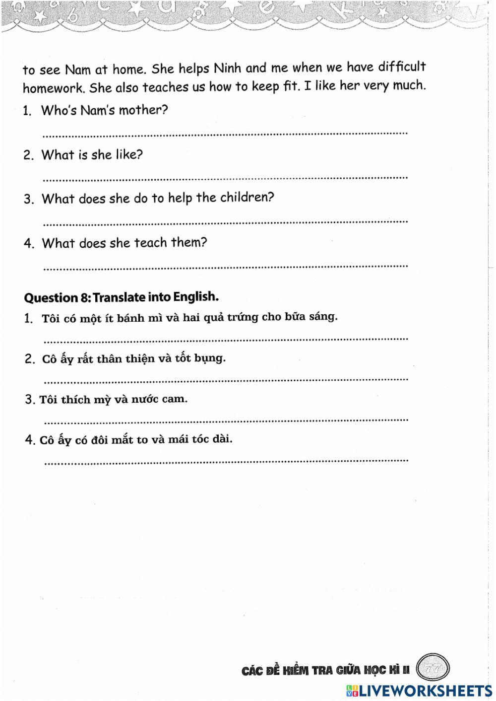 Teacher Jennifer TA 4 Review 3 test 3