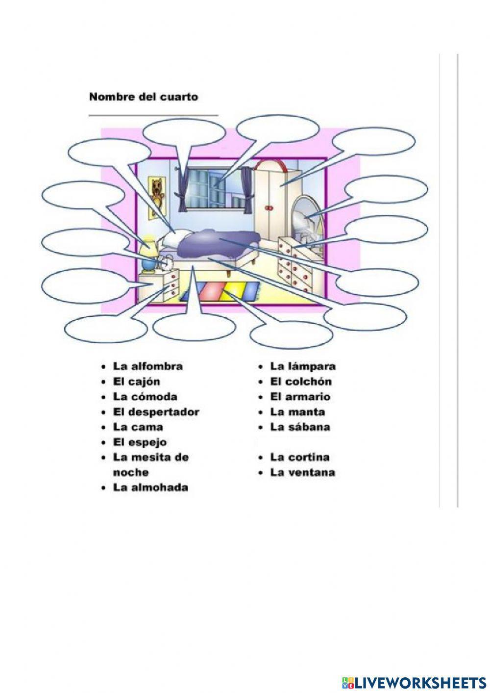El dormitorio-habitación