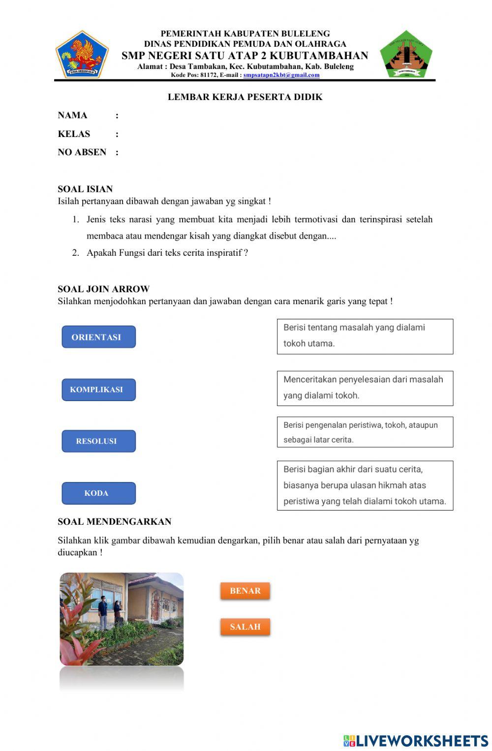 LKPD Cerita Inspiratif