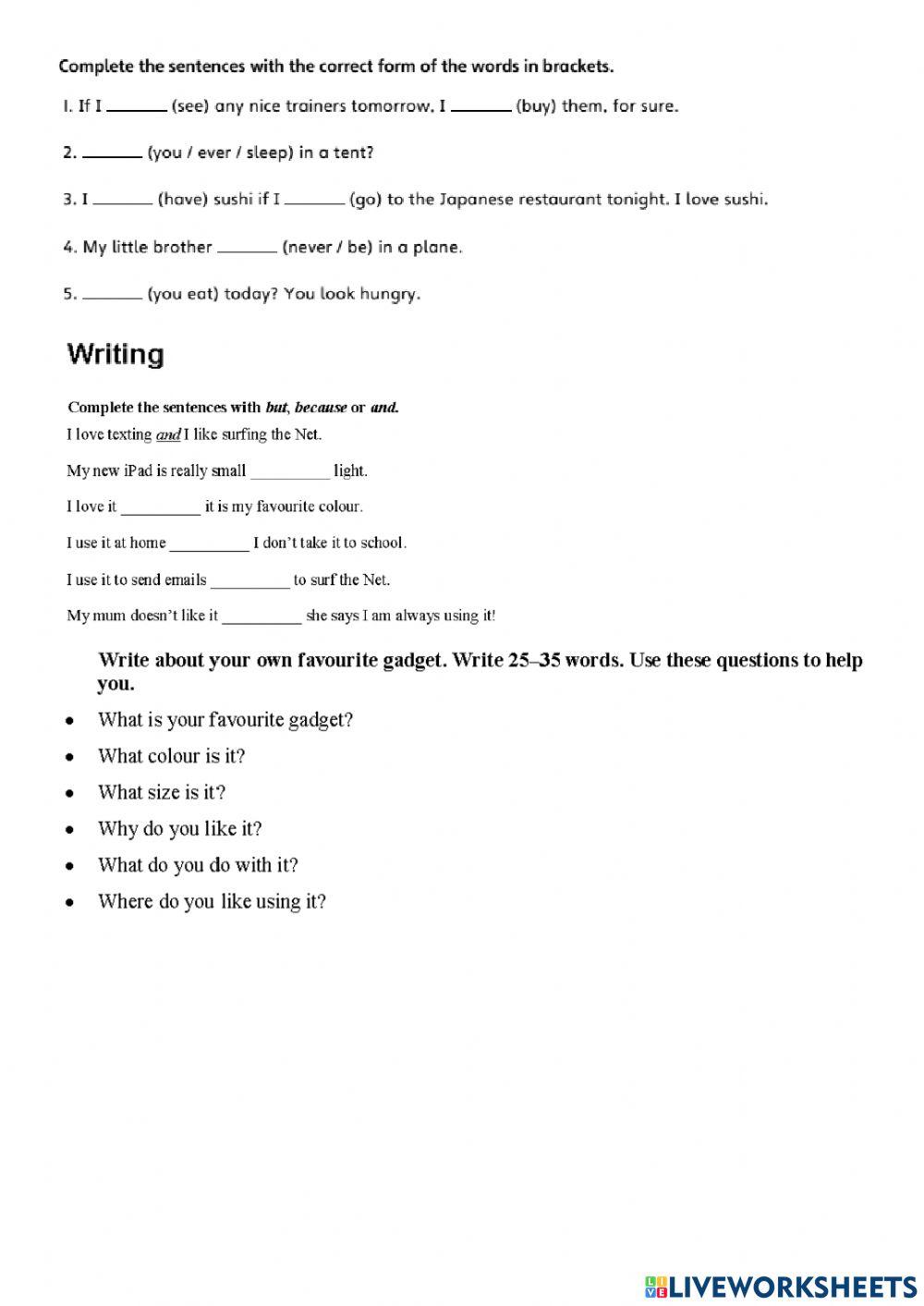 Gold Experience test