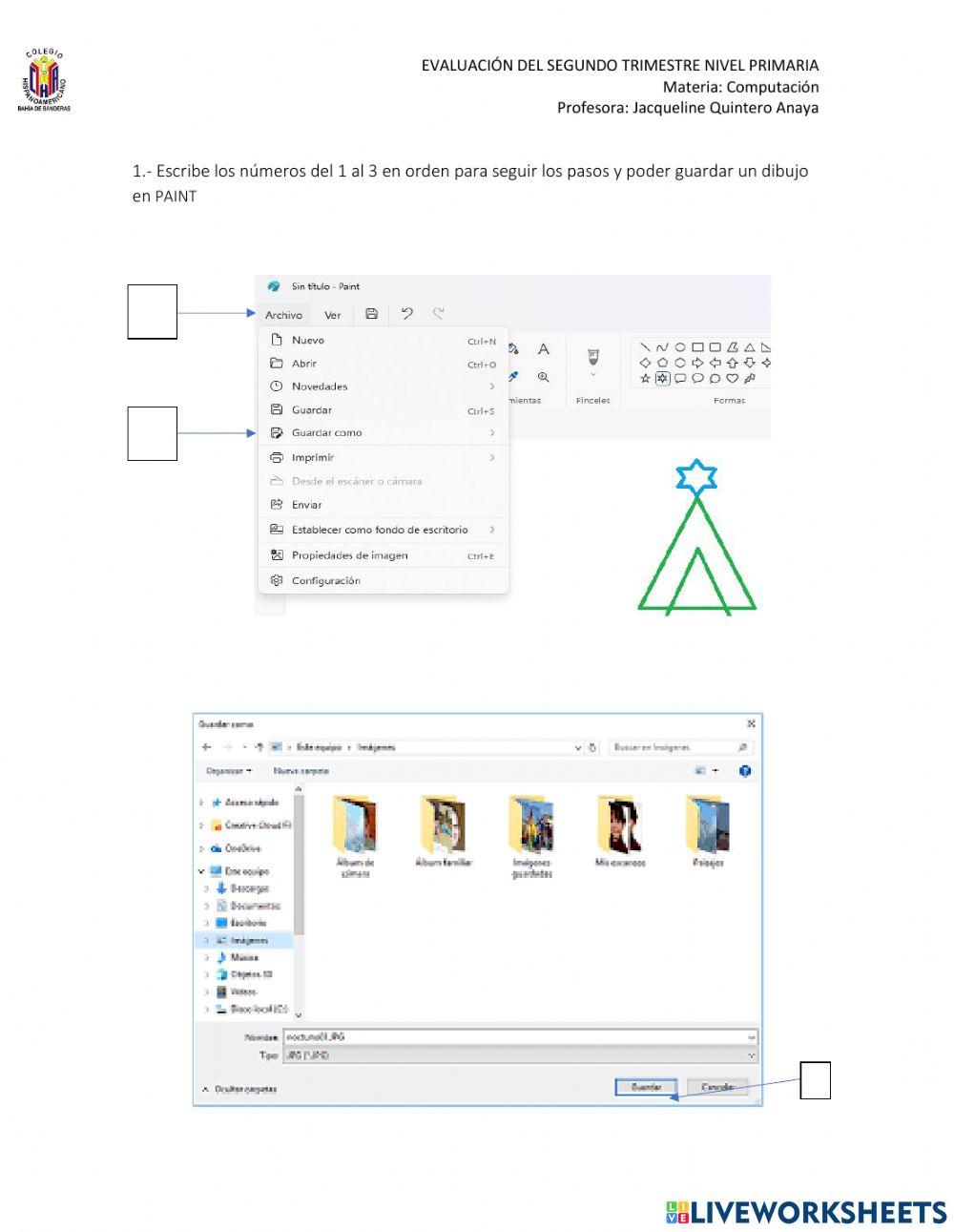 Evaluación de 2do trimestre