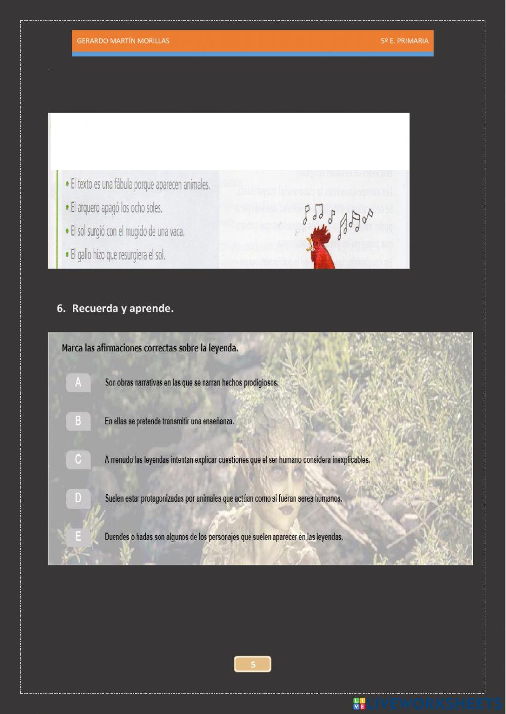 Competencia literaria. Tarea 7.