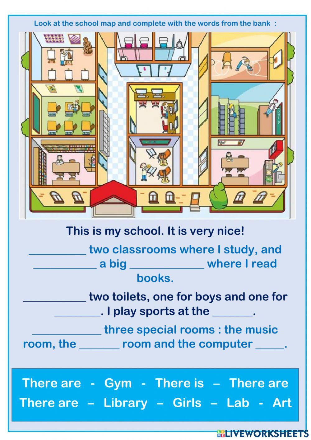 In My school there is...