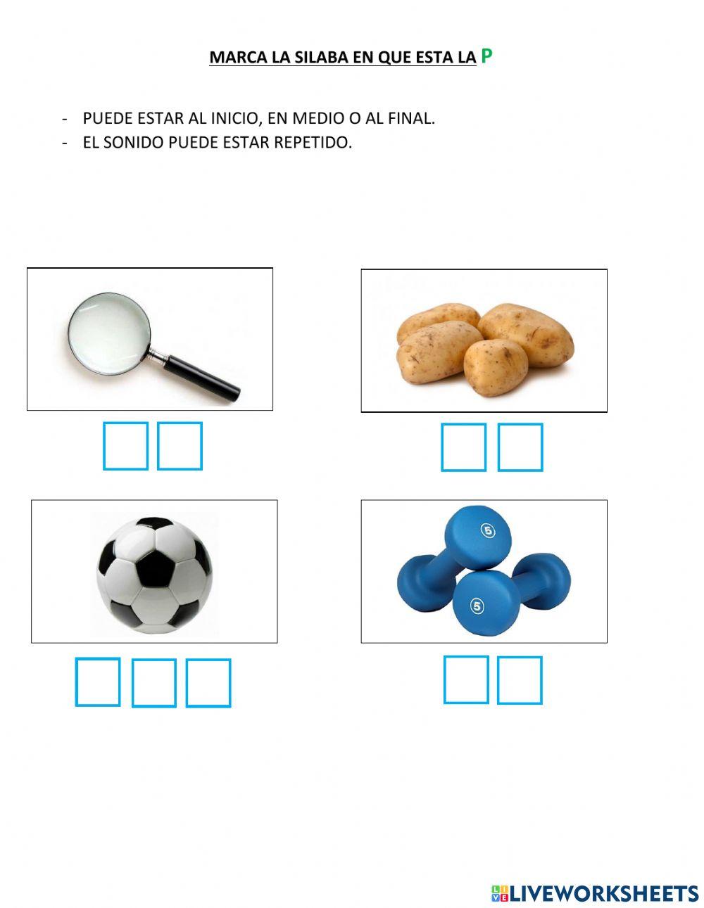 Conciencia fonologica P