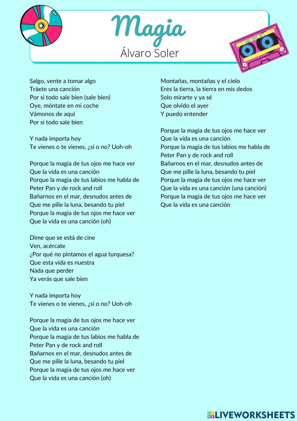 Magia - Álvaro Soler