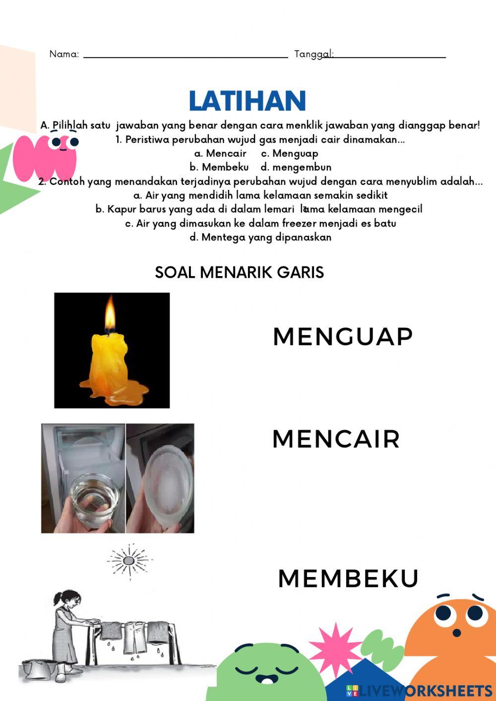 Perubahan wujud benda