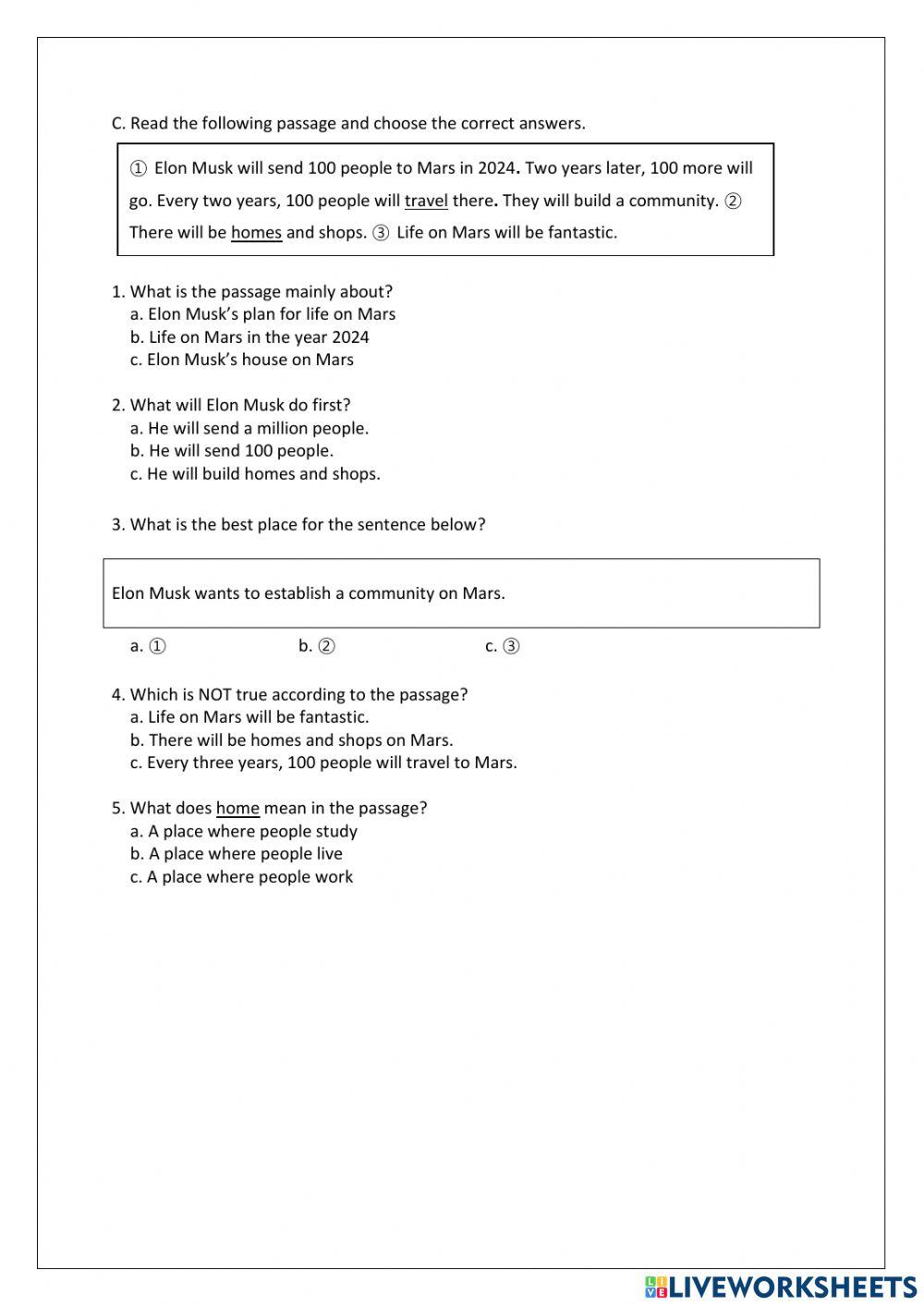 Reading Future connect Untt 1&2