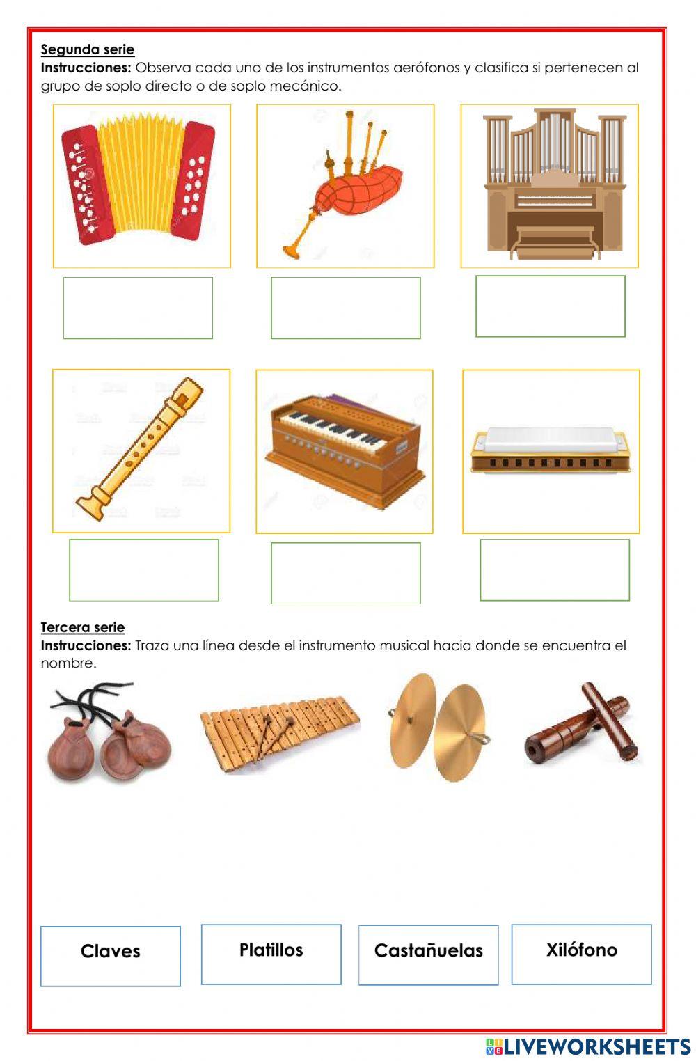 Instrumentos musicales