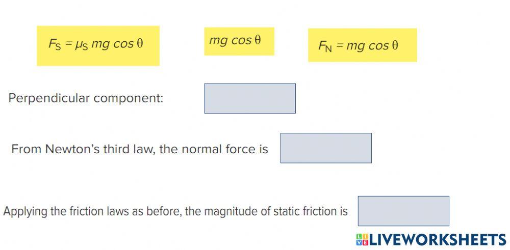 Inclined plane