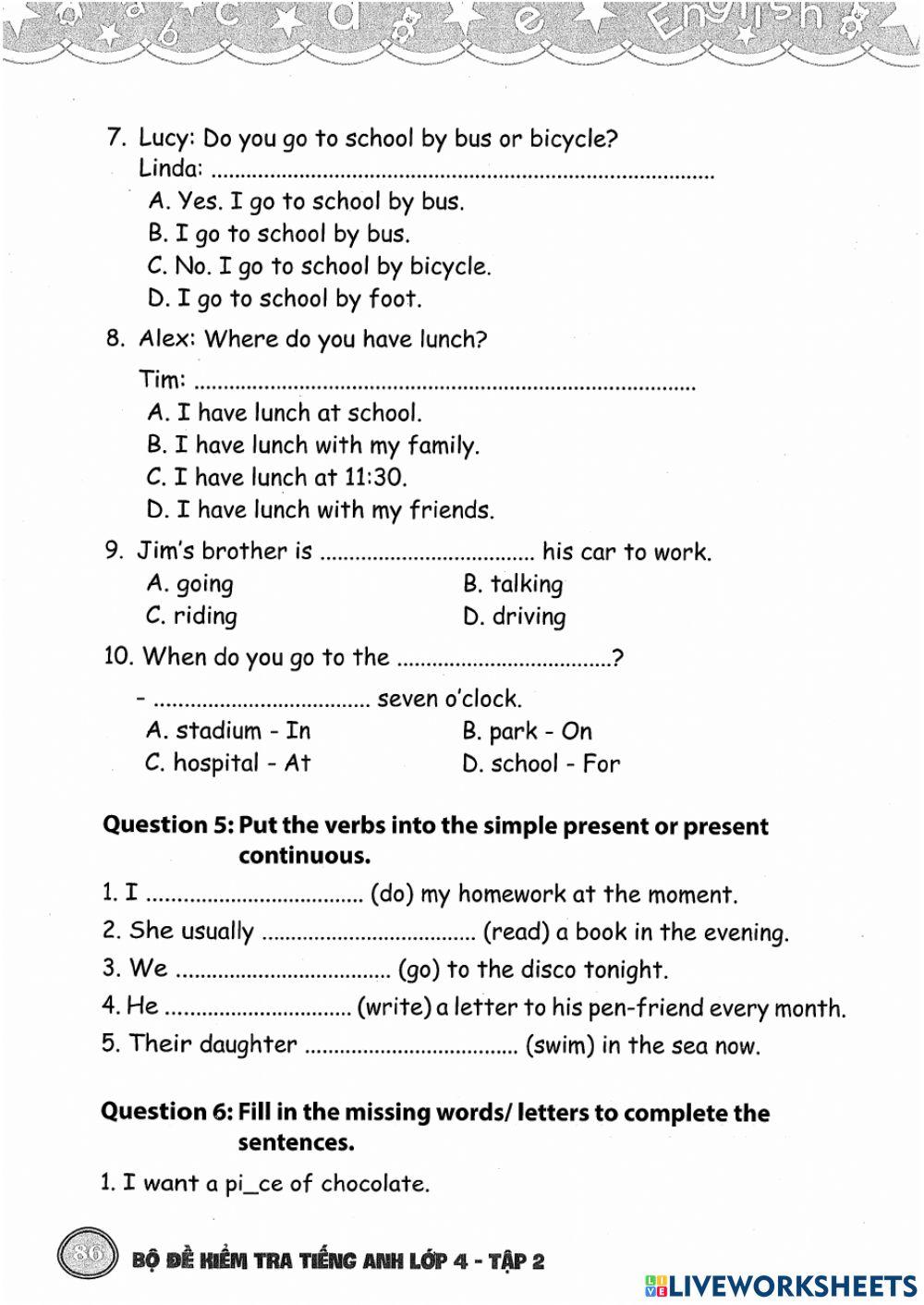 Teacher Jennifer TA 4 review 3 test 5