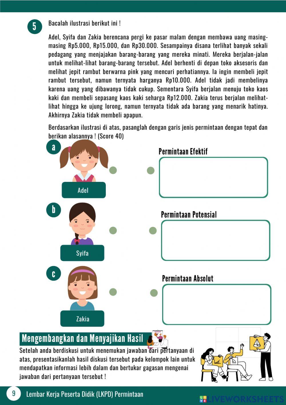 LKPD Permintaan Kelas 7