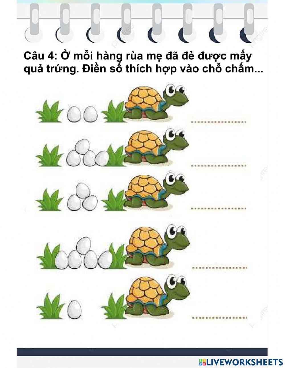 Toán ôn số lượng trong pv5