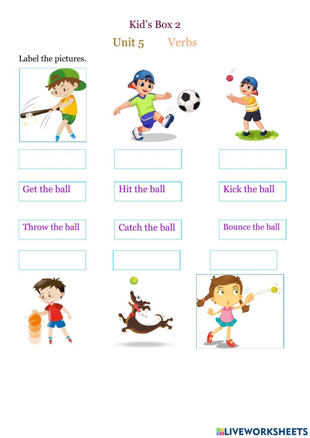 Kid's Box 2. Verbs