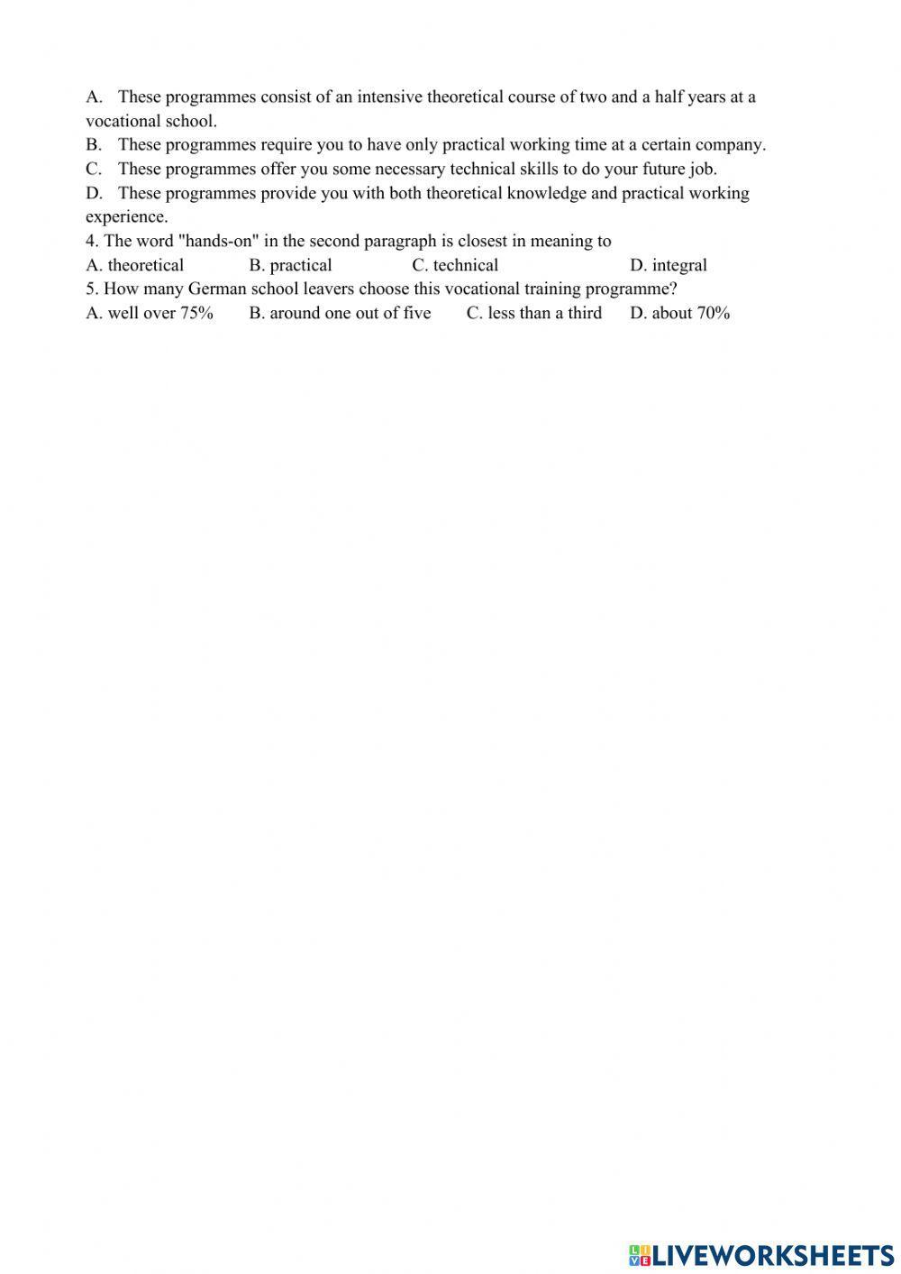 English 11. unit 7. further education