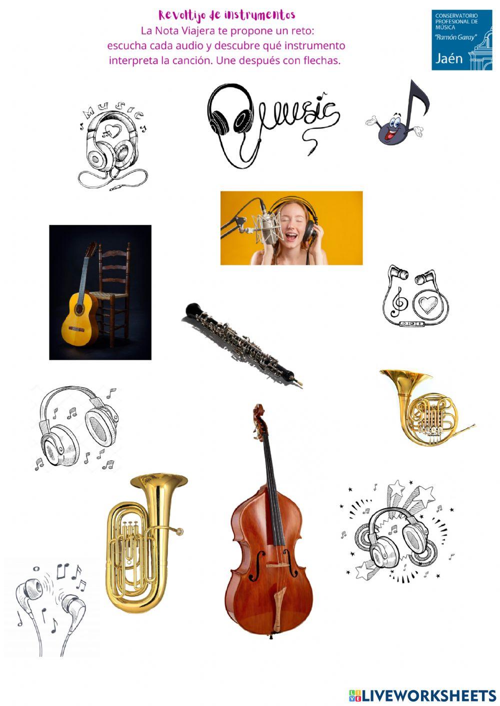 ¿Reconoces los instrumentos del Conservatorio Ramón Garay?