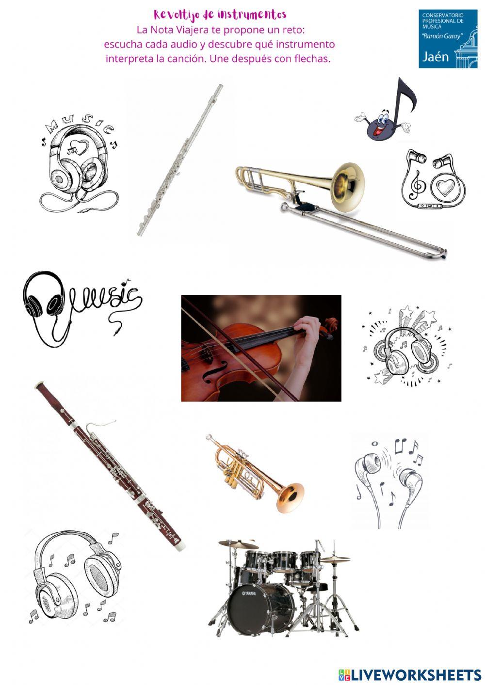 ¿Reconoces los instrumentos del Conservatorio Ramón Garay?