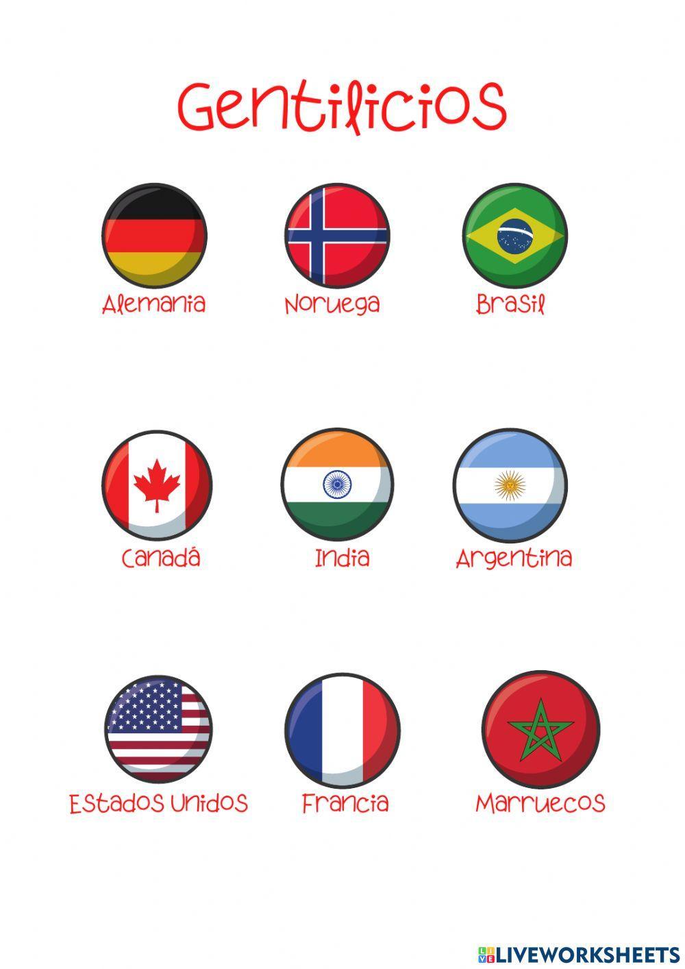 Gentilicios