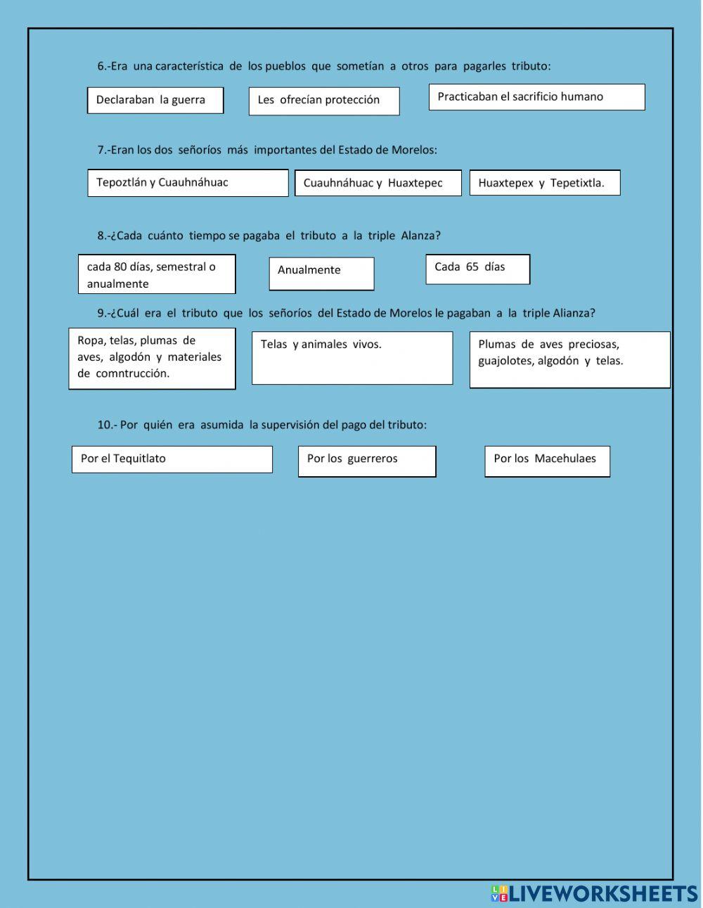 Historia del Estado de Morelos