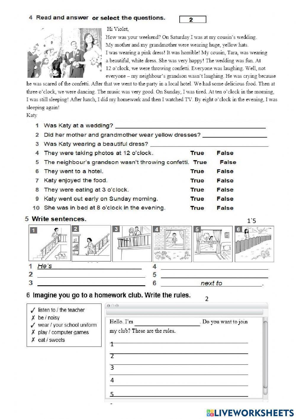 6º Review Unit 3 Family