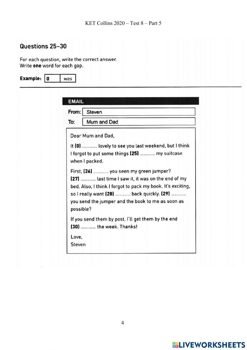 28.02.22 Gold A2- U7 Vocab Revision