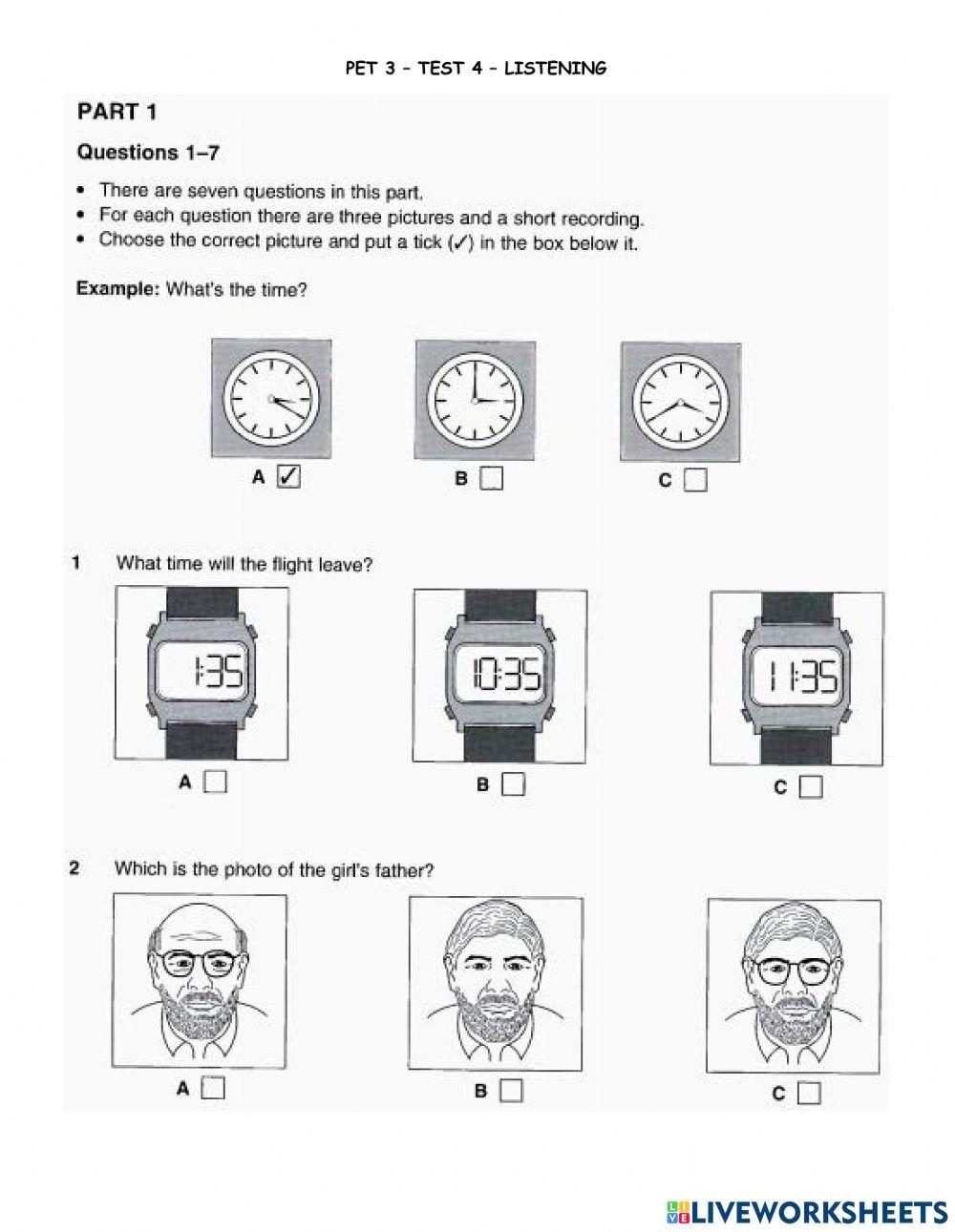 Pet 3 - test 4 Pet 3 - test 4
