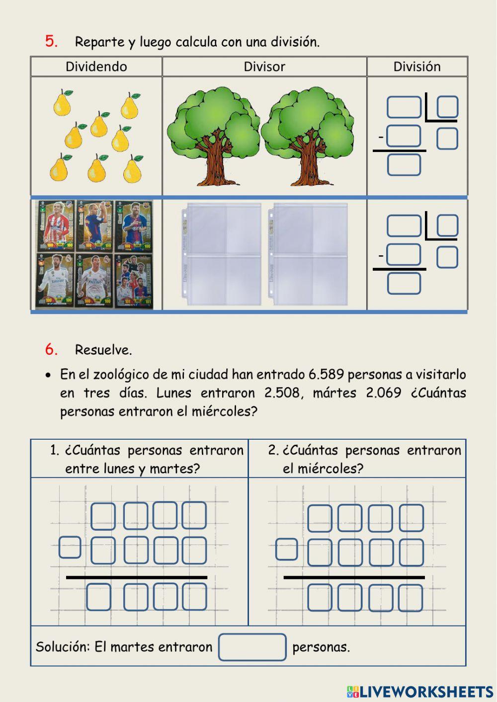 Repaso contenidos matemáticos febrero
