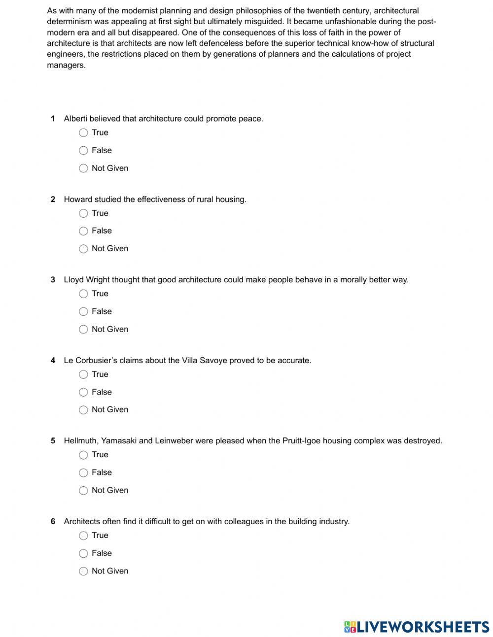 Mindset IELTS 3 - Grammar & Vocabulary Skills Modules - Unit 3 Ex6