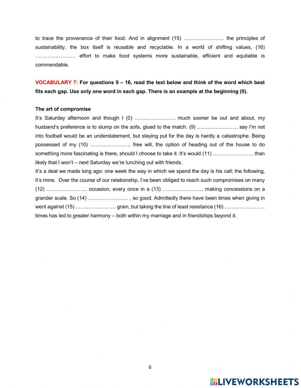 Day 11 Vocabulary check