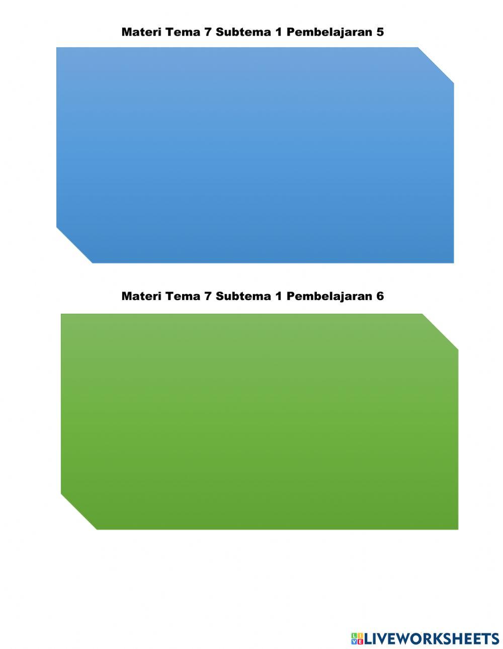 Lkpd tema 7 st 1 pb 5 dan 6
