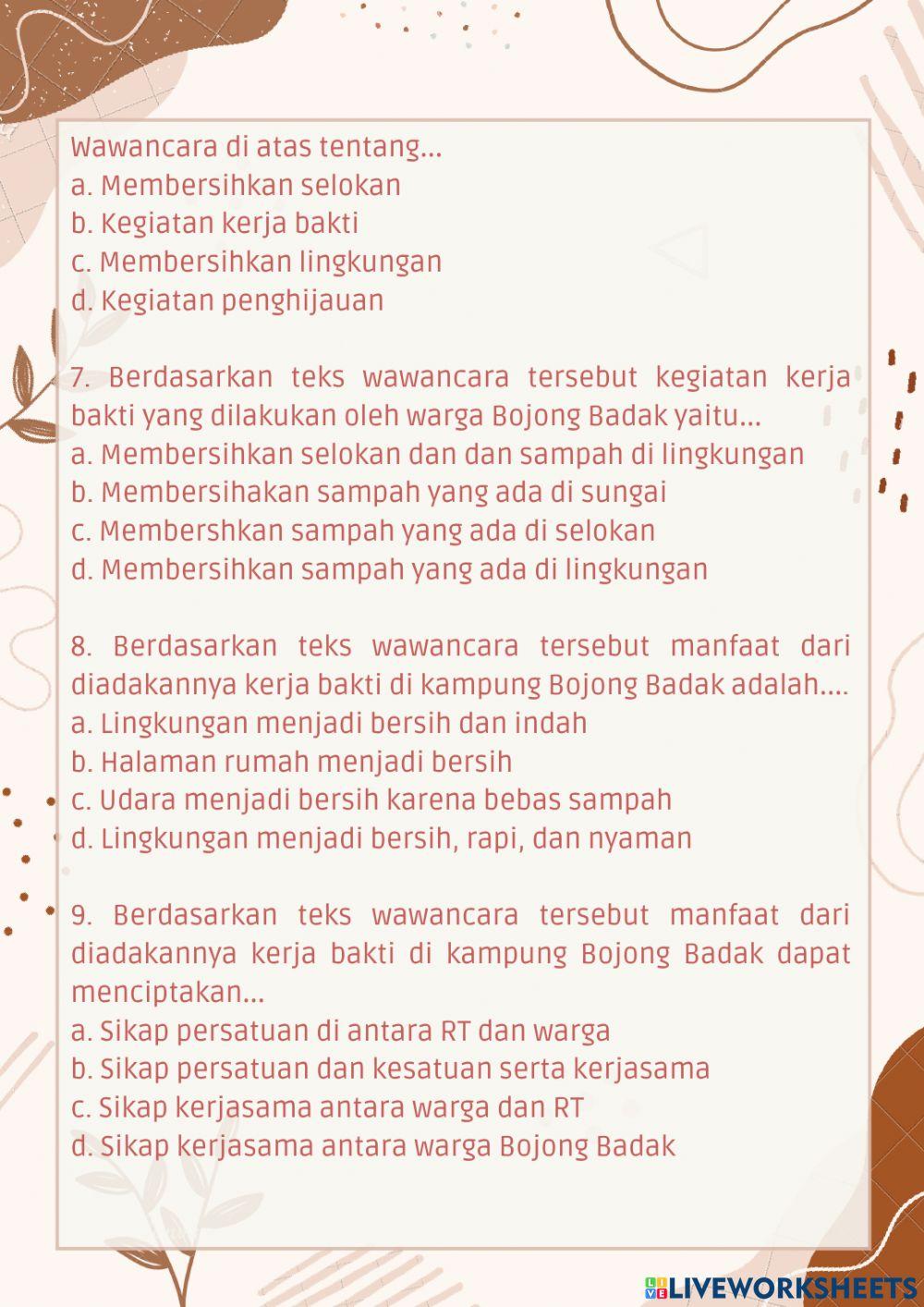 Tema 9 Subtema 3 Pembelajaran4