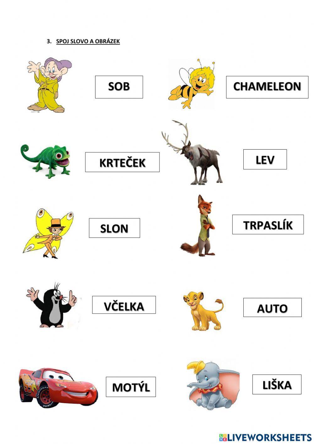 Pracovní list - Abeceda