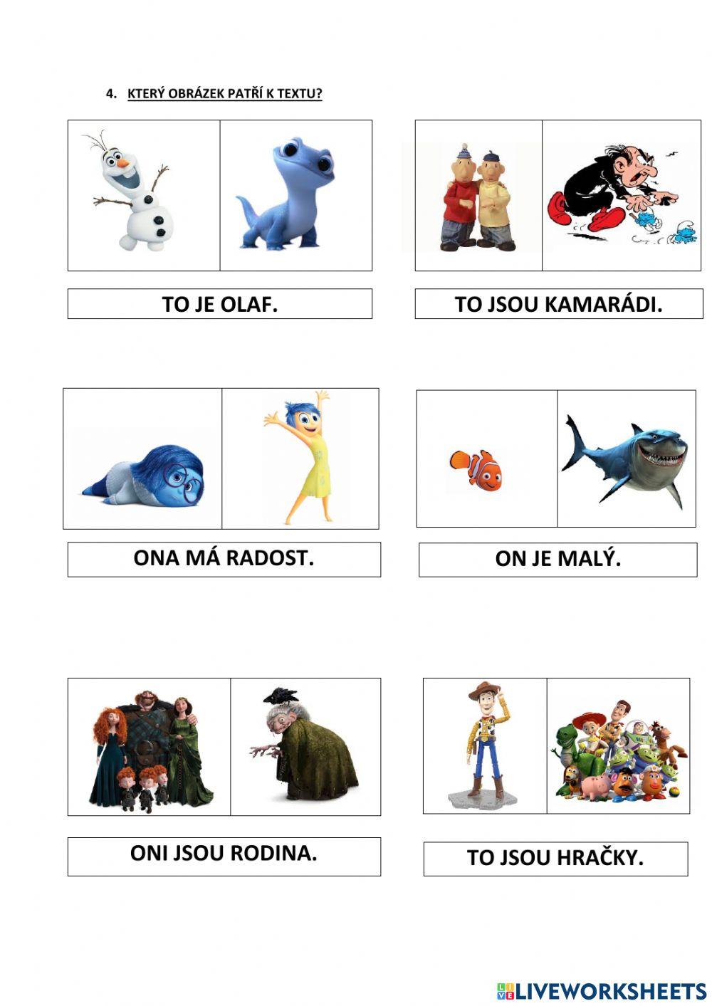 Pracovní list - Abeceda