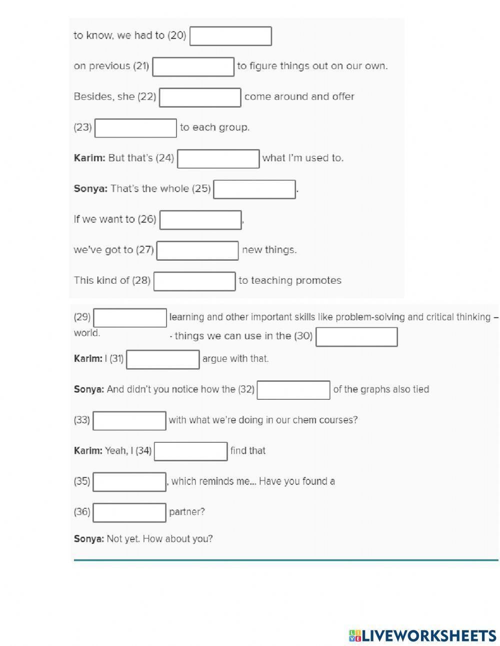 LISTENING FOR STRESSED WORDS. BOOK 4, UNIT 1