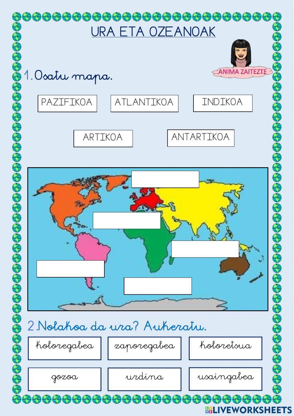 Ura eta Ozeanoak 2 Ura eta Ozeanoak 2