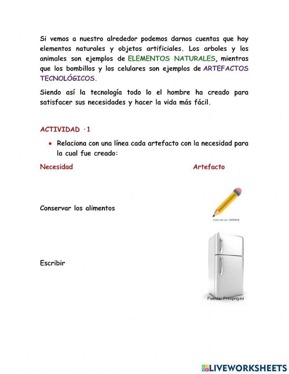 Artefactos Tecnológicos