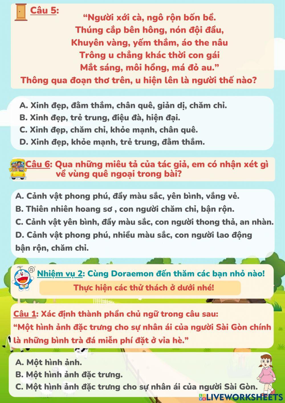 Ôn tập tuần 24