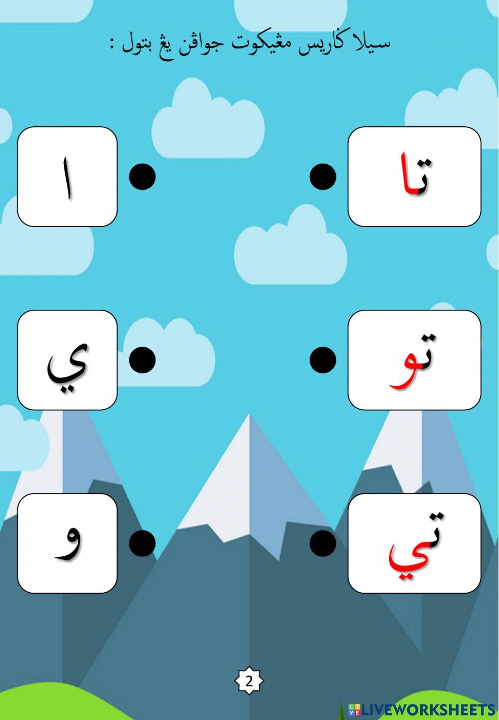 Jawi : Bentuk Huruf Bersambung : 03. Ta (2022)