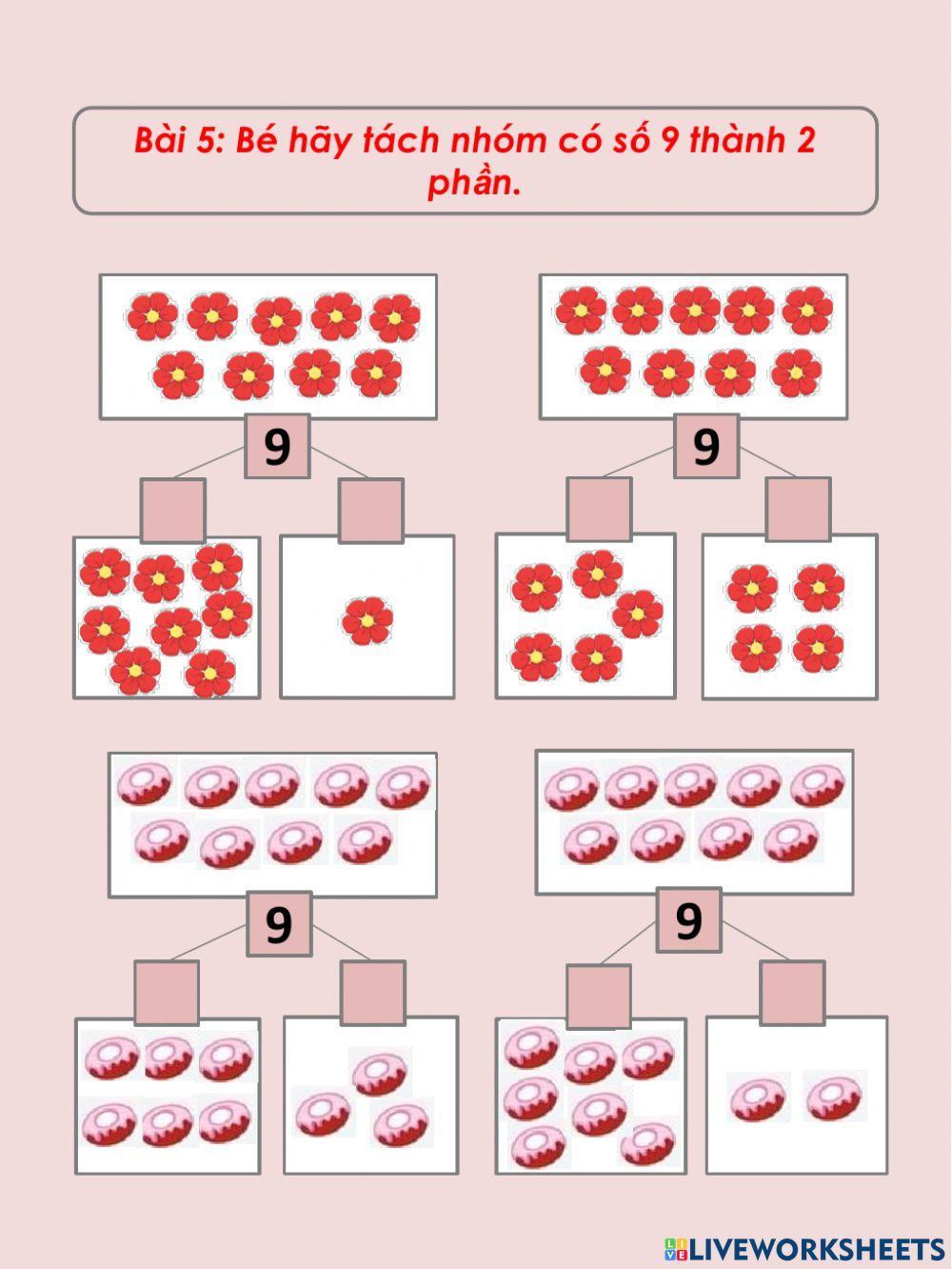 Phiếu bài tập toán