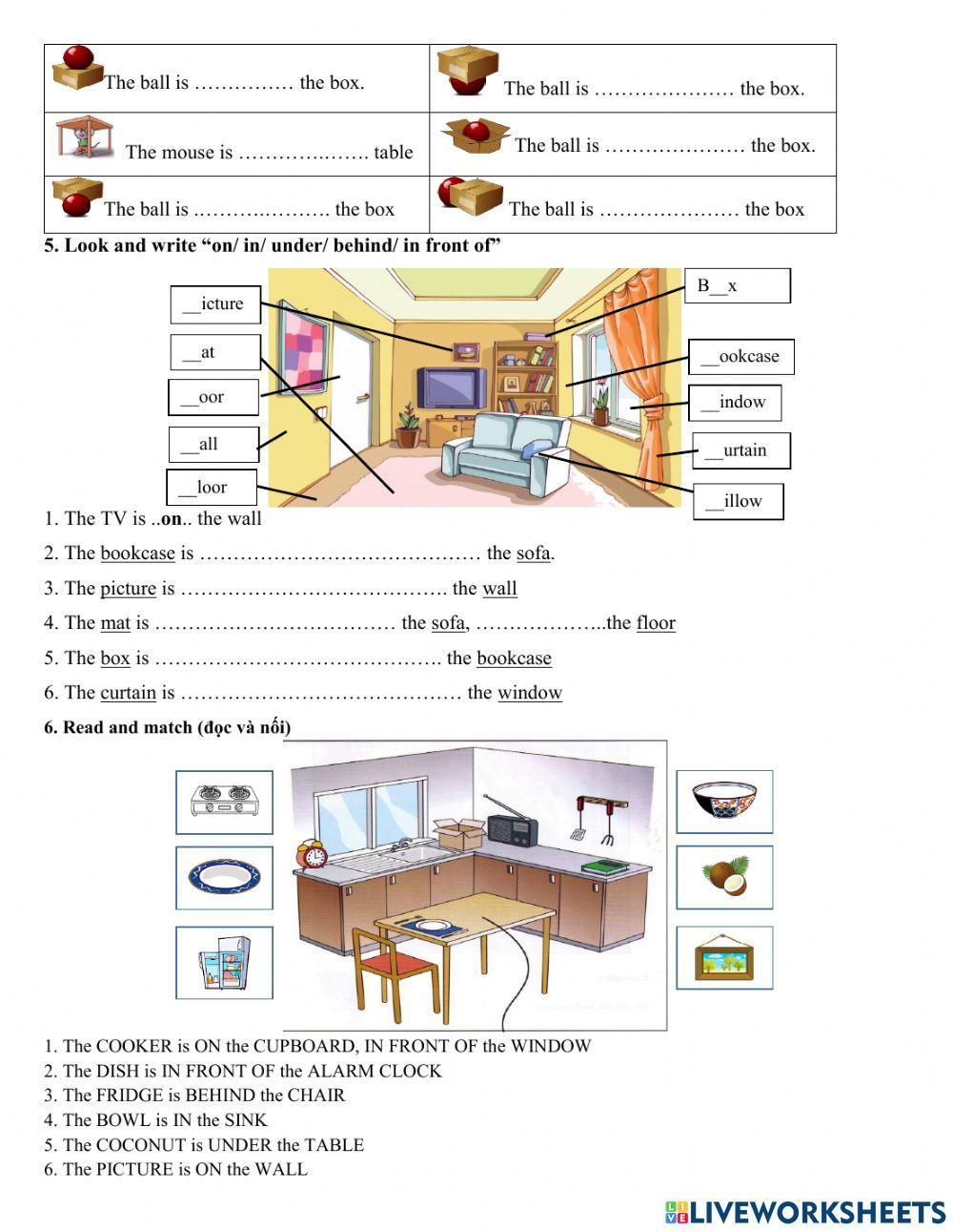 Group 2 - Bedroom + kitchen furniture