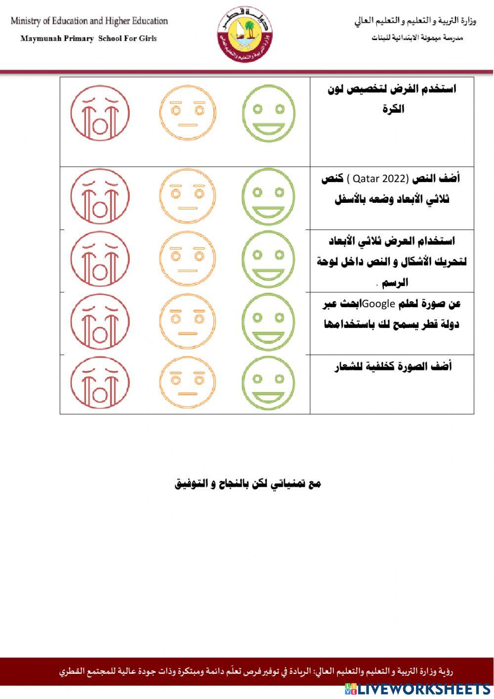 ورقة عمل المشروع