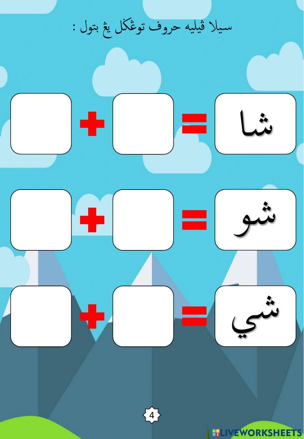 Jawi : Bentuk Huruf Bersambung : 13. Shin (2022)