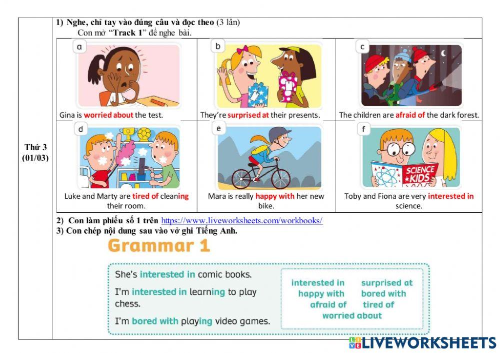 Nik 3 unit 7 grammar 1