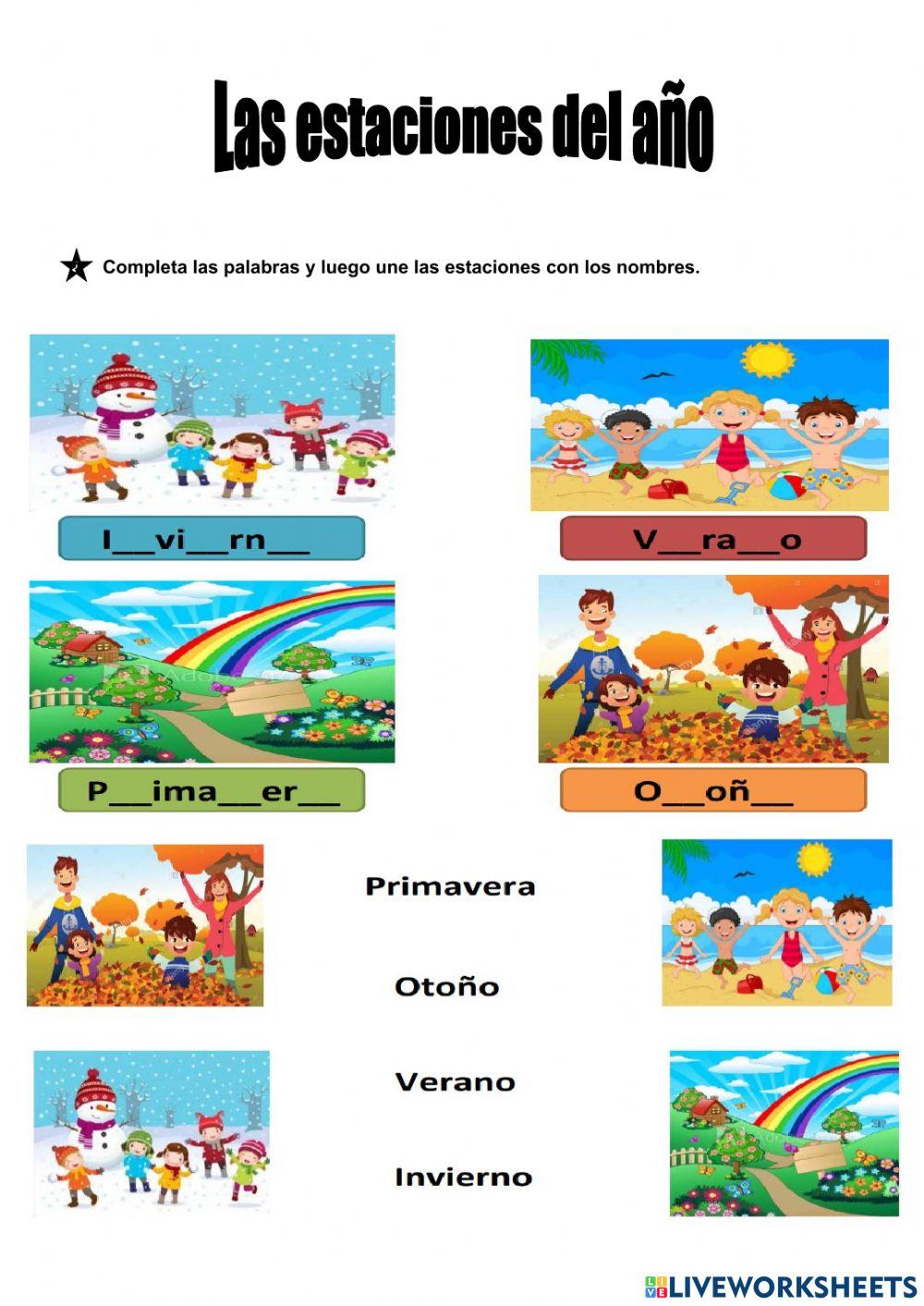 Las estaciones de año