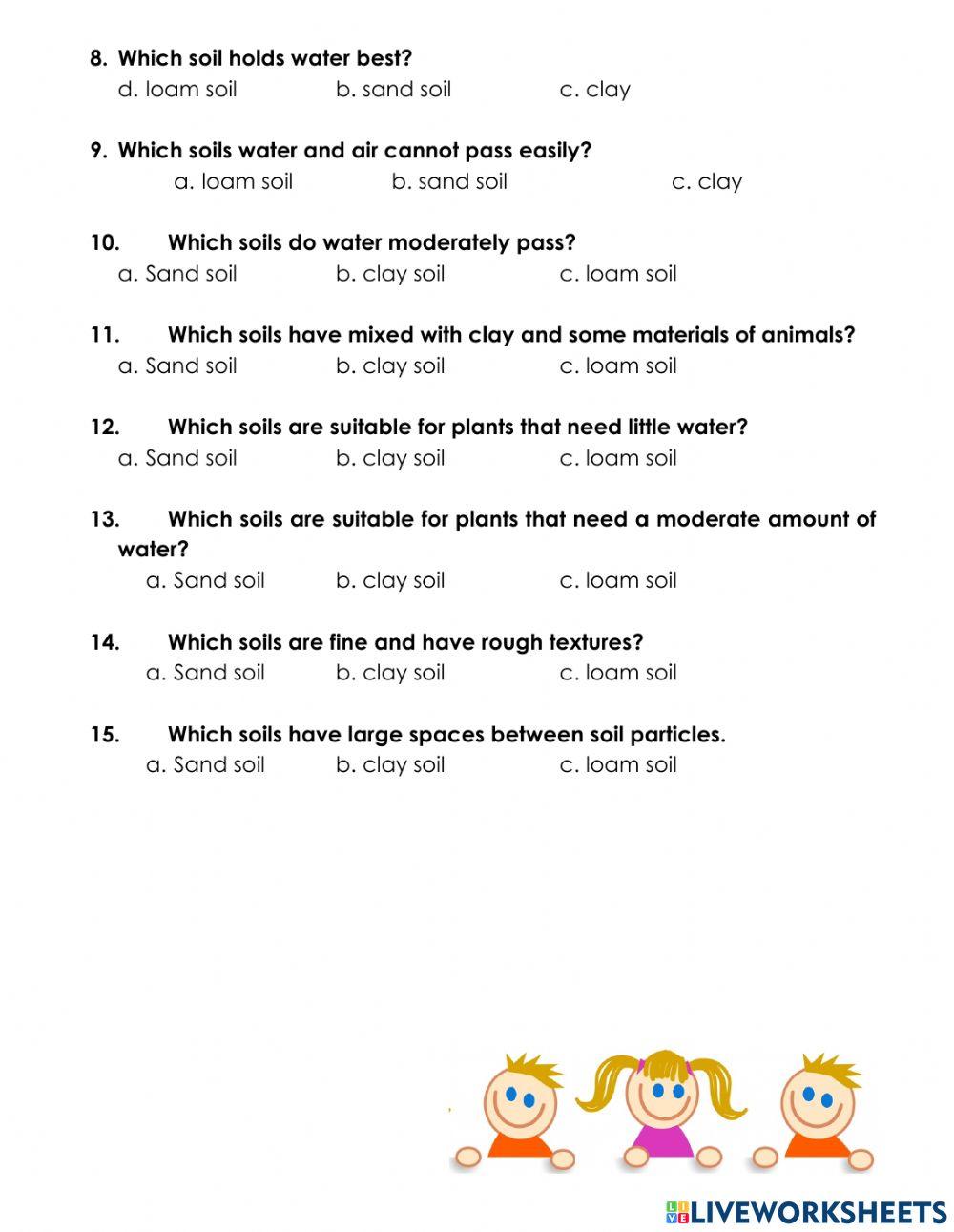 Types of Soil